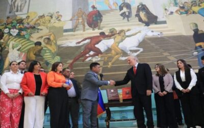 Autoridades de la AN reciben Proyecto de Presupuesto Nacional 2026