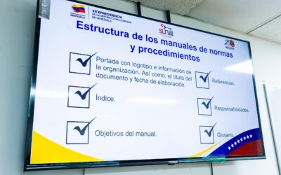 Trabajadores de FOGADE participaron en taller formativo sobre Manuales de Normas y Procedimientos