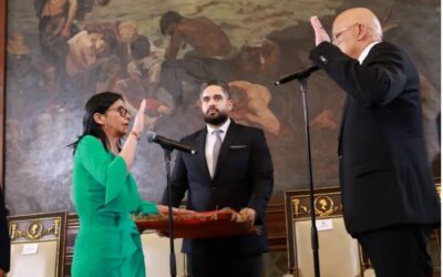 Delcy Rodríguez asume como Presidenta Encargada de la República Bolivariana de Venezuela