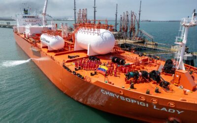 Venezuela exporta primera molécula de Gas Licuado de Petróleo
