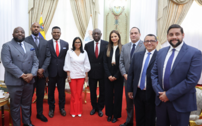 Delcy Rodríguez se reúne con representantes de la Cámara Africana de Energía