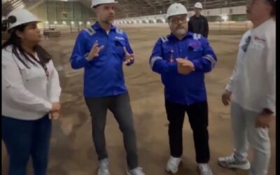 Supervisan avances en complejo petroquímico Hugo Chávez en Carabobo