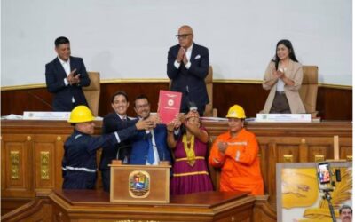 Asamblea sanciona por unanimidad Ley Orgánica de Minas