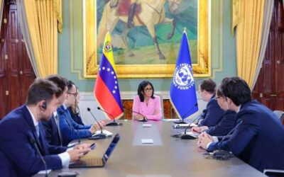 Delcy Rodríguez aborda con el FMI el uso de reservas para la recuperación tras los sismos