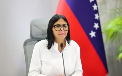 Delcy Rodríguez pide a Carlos III la liberación del oro venezolano en Banco de Inglaterra