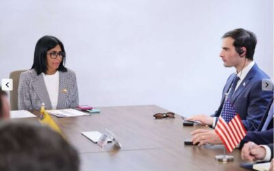 Delcy Rodríguez revisó agencia binacional con delegación de EEUU