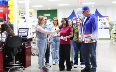 Delcy Rodríguez afirmó que la economía venezolana acumuló 21 trimestres consecutivos de crecimiento