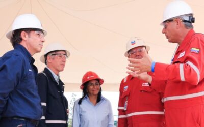 Delcy Rodríguez tras acuerdo con EEUU: Se estima el desarrollo de 17 campos petroleros con un potencial probado de 65 mil millones de barriles