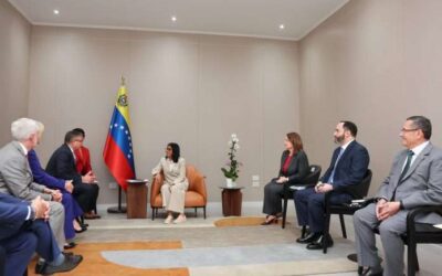 Presidenta Delcy Rodríguez sostuvo encuentro con delegación de la empresa Baker Hughes